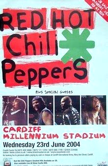 June 23, 2004 · Millennium Stadium, Cardiff, Wales · RHCP Archive